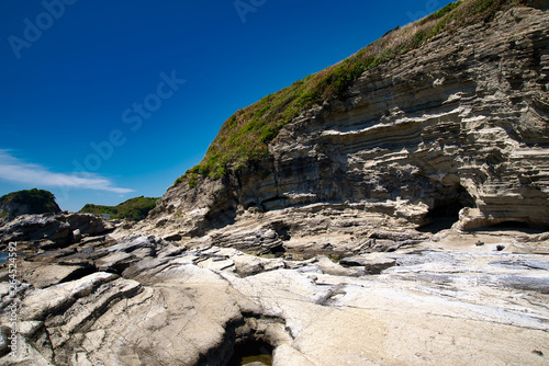 自然　奇怪岩の海岸 photo