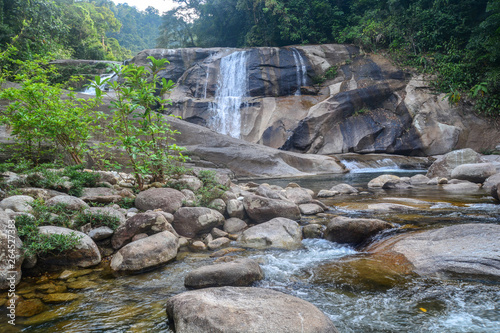 Tableau sur toile Phrom Lok Waterfall, Khao Luang National Park in Nakhon Si Thammarat, Thailand