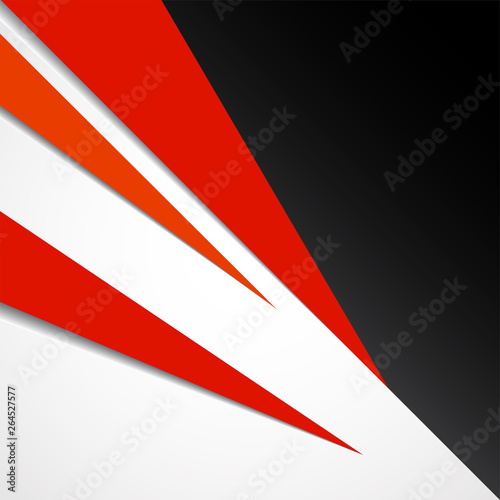 Free Download Abstract background of colorful geometric lines with overlap. Vector graphic design - GFXLoad