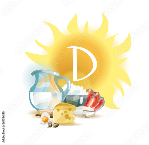 Vitamin D. Natural organic