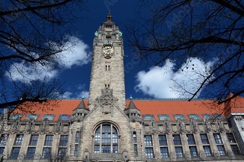 Town Hall Charlottenburg in Berlin on April 16, 2015, Germany photo