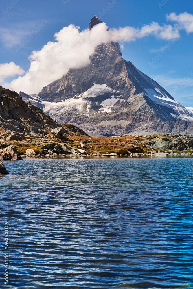 Naklejka premium Cervino, the most beautifull line in the sky