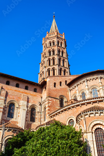 Basilica Saint Sernin church  Toulouse