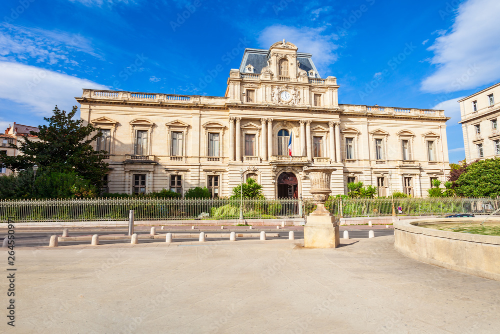 City hall building in Montpellier
