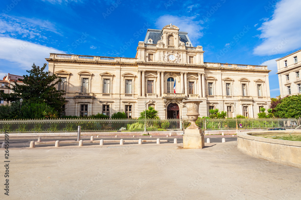 Fototapeta premium City hall building in Montpellier