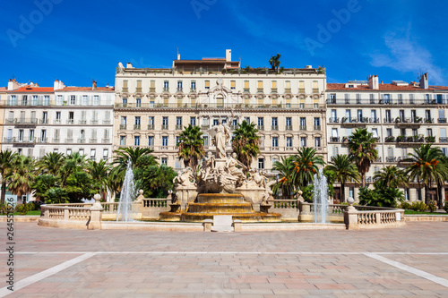 Fototapeta Naklejka Na Ścianę i Meble -  Freedom Square in Toulon, France