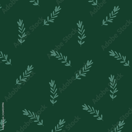 Leaves texture pattern.Watercolor floral background