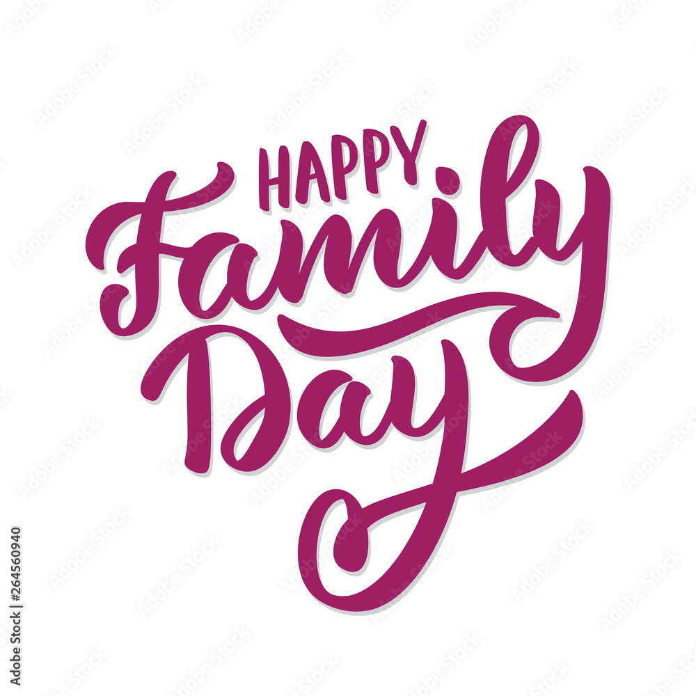 A Beautiful card of Happy family day