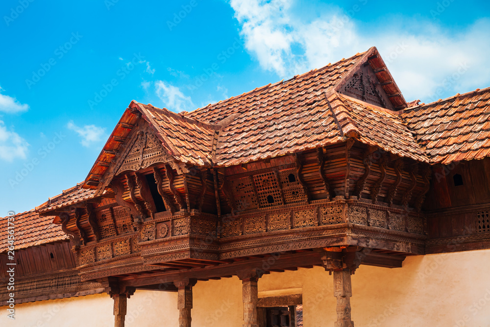 Obraz premium The Padmanabhapuram Palace in India