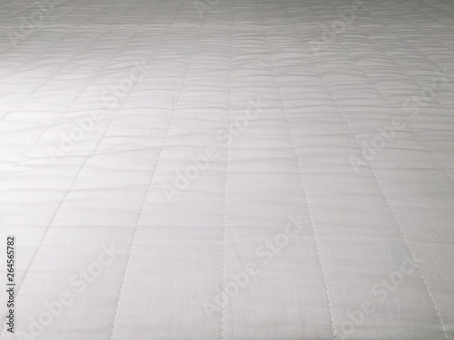 abstract white mattress bedding texture background close up