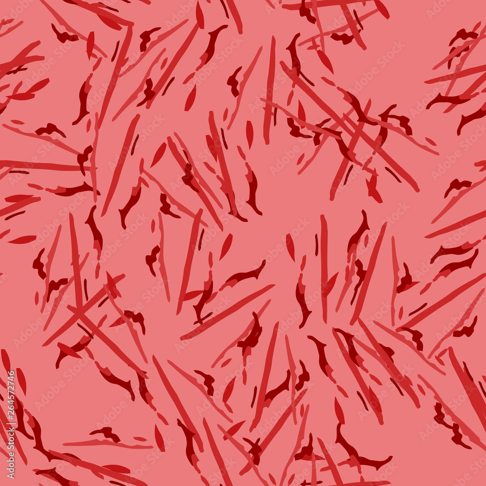 UFO camouflage of various shades of red colors UFO camouflage of various shades of red colors