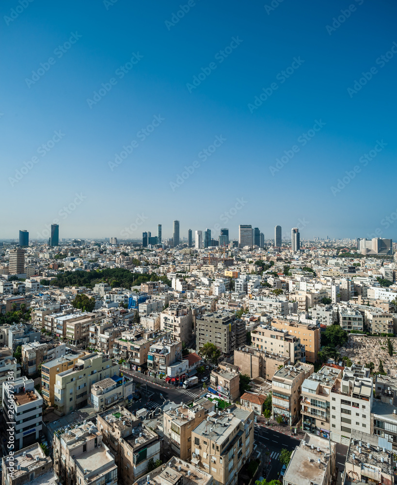 Israel, Tel Aviv, cityscape from above
