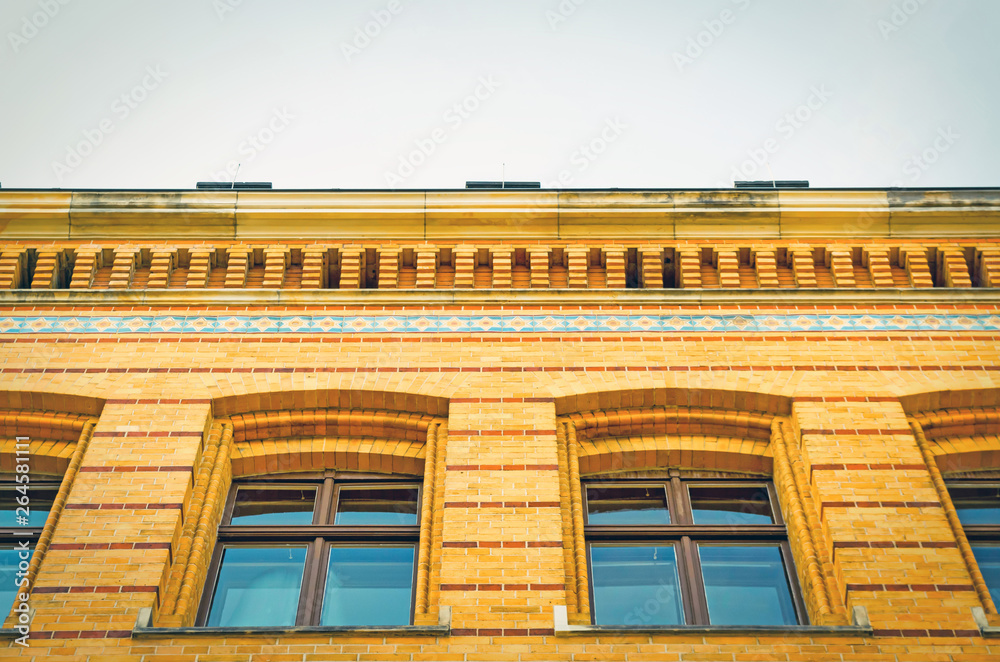 Obraz premium Facade of an Old Research Institute Building