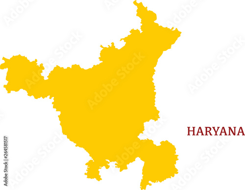 Haryana Map photo