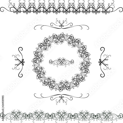 Arabesques in modern style