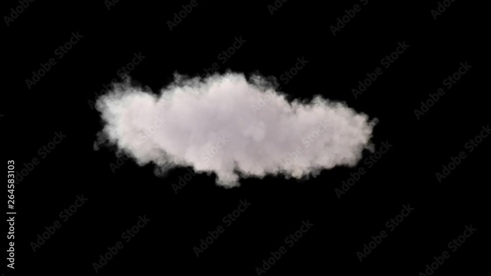 4k cloud loop. beautiful fast billowing cloud isolated on black background with alpha, light rays shining through, popular compositing element 4k cloud loop. beautiful fast billowing cloud isolated on black background with alpha, light rays shining through, popular compositing element