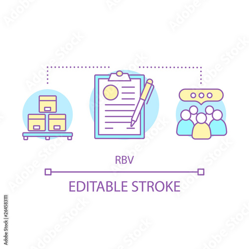 RBV concept icon