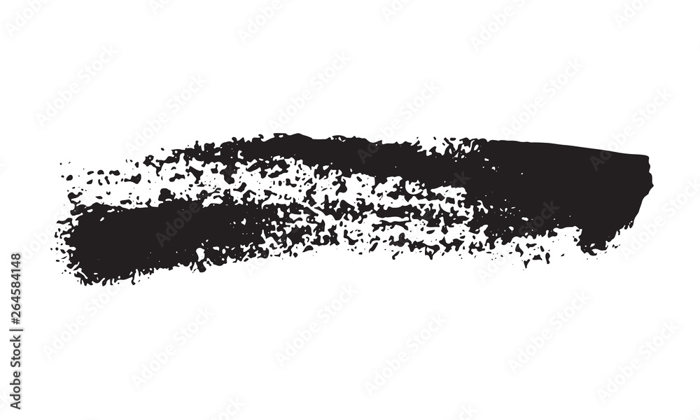 Brush strokes Set hand drawn grunge texture vector illustration isolated on white background Brush strokes Set hand drawn grunge texture vector illustration isolated on white background