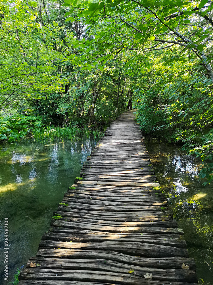 Obraz premium Jeziora Plitwickie