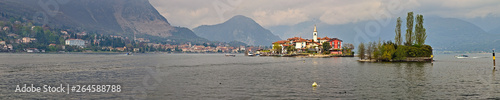 Wallpaper Mural Panoramic view of the Borromean Islands on Lake Maggiore, Piedmont, Italy Torontodigital.ca