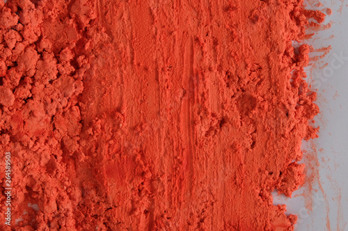 Abstract background  texture of gypsum in red.