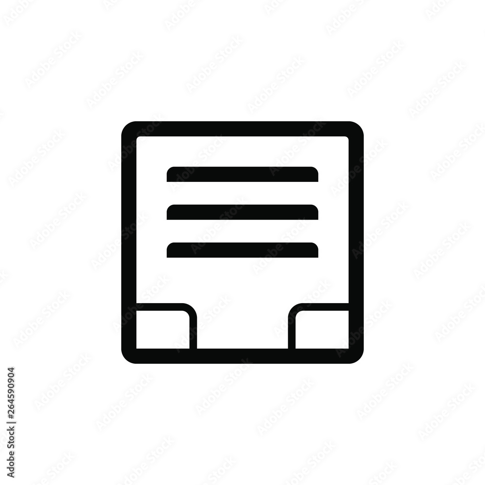 Inbox vector icon. This icon use for admin panels, website, interfaces, mobile apps 