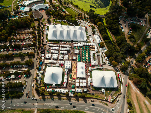 Zeltfestival ruhr aerial view photo