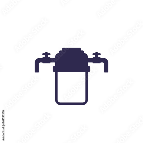 water filter, filtration icon