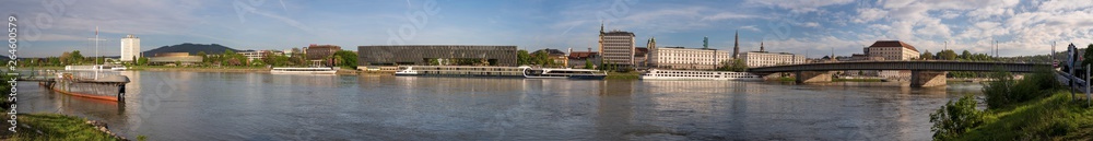 Linz Urfahr Donau Panorama