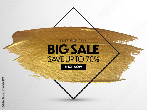 Sale banner design. Special offer background.