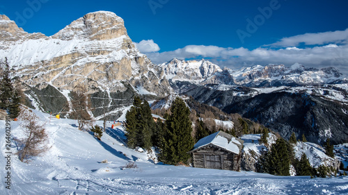 Italian Dolomites ready for winter season photo