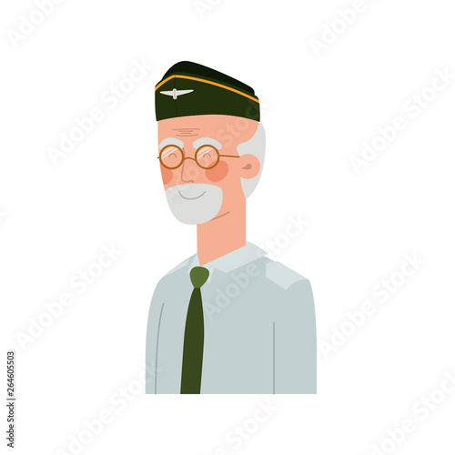 veteran pilot avatar character