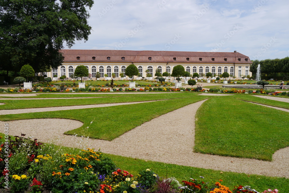 Fototapeta premium Orangerie Hofgarten in Ansbach