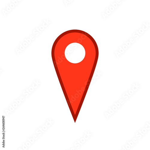 Free Download Locate map pin icon - GFXLoad