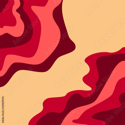 geometry red pink colors abstract formless background