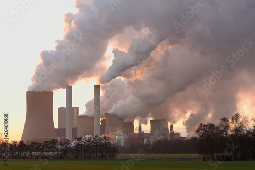 Brown Coal Power Station, North Rhine-Westphalia, Germany, Europe