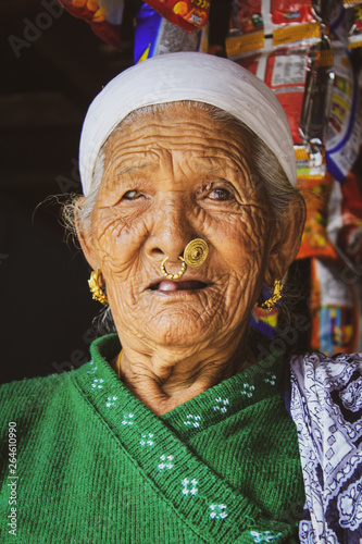 Photography Portrait of an old Woman.