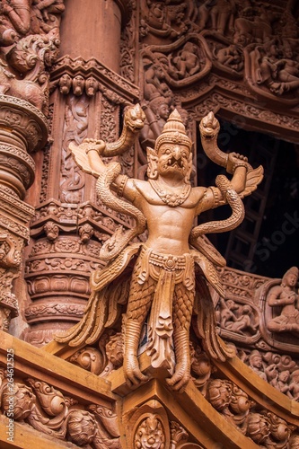 Sculptures in wood   Thailand