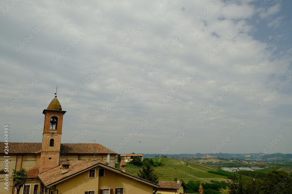 beautiful views of the hills of Grinzane cavour beautiful views of the hills of Grinzane cavour