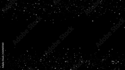 stars on black background
