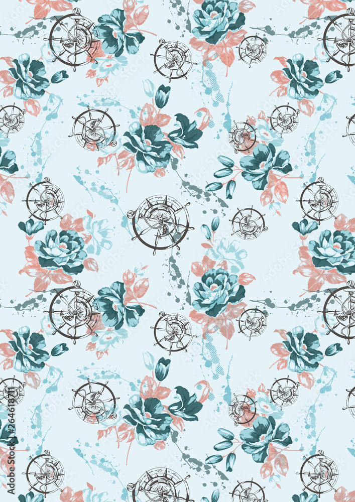 seamless floral pattern seamless floral pattern