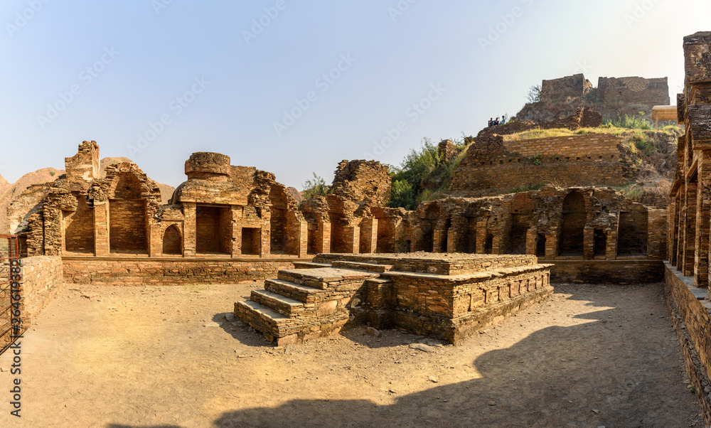 The site of Buddhist monastery at Takht i Bhai , KPK, Pakistan.