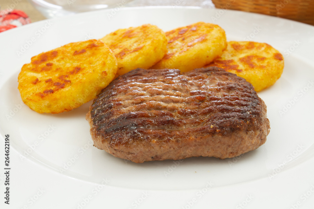 rösti avec steak rösti avec steak