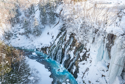 Shirahige Waterfall inthe Shirogane