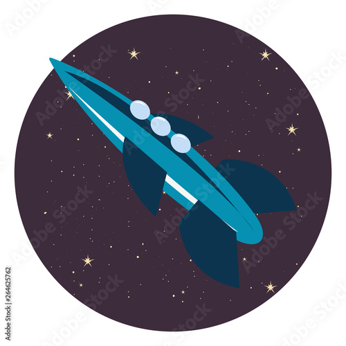 rocket spaceship space