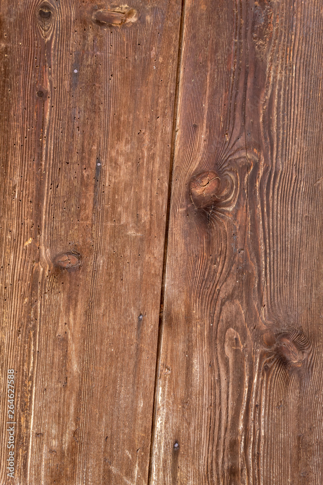 Naklejka premium Brown Old Weathered Wood Texture