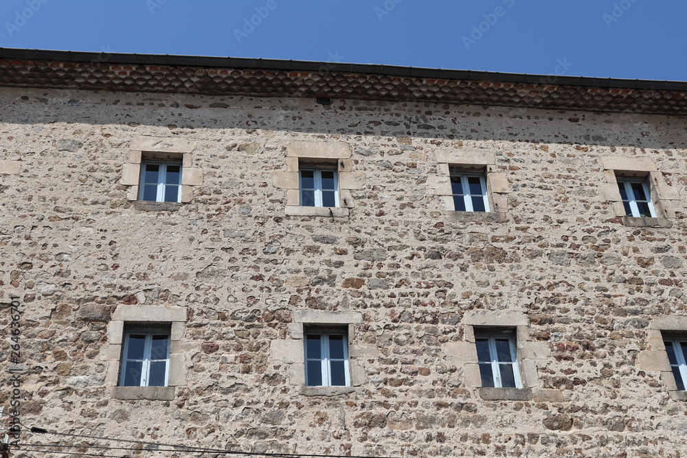 Ville de Monistrol sur Loire en Haute Loire - Auvergne - Couvent des Ursulines Ville de Monistrol sur Loire en Haute Loire - Auvergne - Couvent des Ursulines