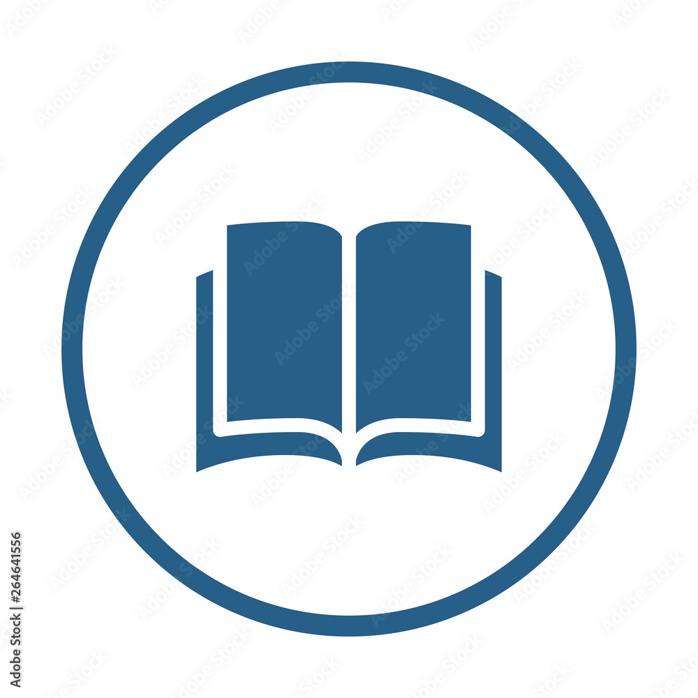 Book vector icon. Open pages symbol. Book vector icon. Open pages symbol.