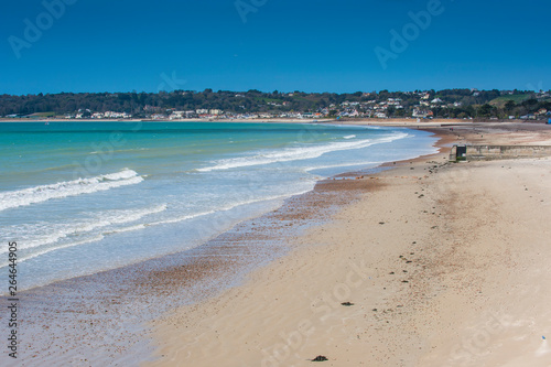 United Kingdom, Channel islands, Jersey, the bay of St. Aubin photo