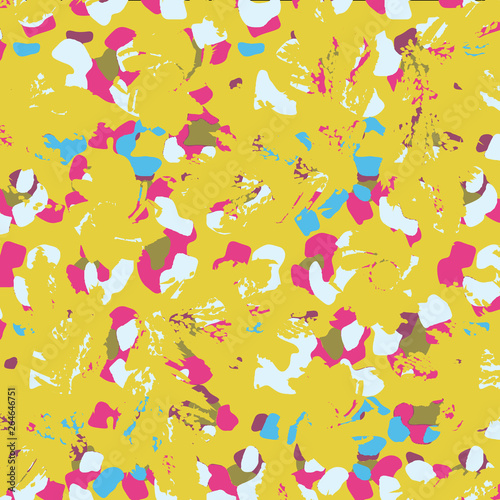 Fashionable pattern in small flowers. Floral background for textiles